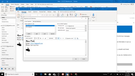 How to Change Your Signature in Outlook .